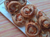 Escargots feuilletés au Boursin et à la truite fumée