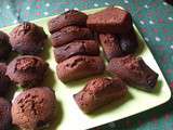 Petits cakes chocolat/ noisettes