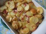 Pommes de terre aux lardons et aux oignons