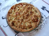 Tarte crumble aux nectarines