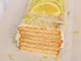 Gâteau « petits beurre » au citron