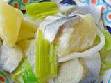 Salade de pommes de terre aux rollmops et poireaux