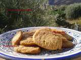 Biscuits salés au parmesan et aux pistaches