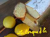 Cake à la pulpe de citron ou pan di limone