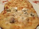 Pizza mi-mozzarella,mi-gorgonzola