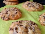Cookies aux pépites de chocolat & amandes
