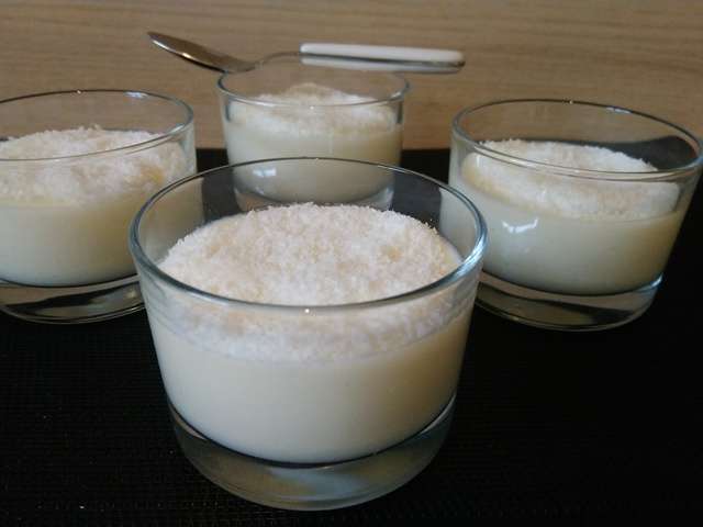 Recettes De Creme Dessert Et Noix De Coco