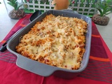 Gratin de coquillettes au poulet
