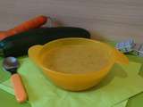 Soupe courgettes, carottes & Kiri®