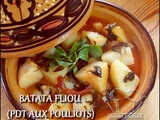 Batata fliou (pommes de terre aux pouliots)