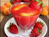 Cocktail fraises & abricots (sans sucre)