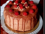 Gâteau au chocolat et aux fruits d'arbousiers (issisnou)