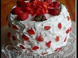 Gâteau Fraises & Chantilly 🍓