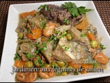 Jardinière aux légumes de saison = Foodista Challenge #133, le thème