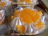 Tiramisu à l'orange