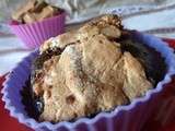 Bouchées Smores guimauve - moelleux chocolat - cookies aux pralines roses