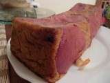 Cake potiron - comté - bacon