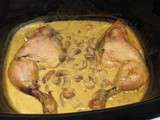 Cuisses de poulet au curry