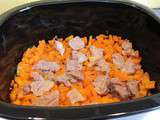 Mijoté de porc,carottes/pommes de terre