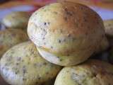 Muffins citron/pavot légers et moelleux