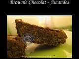 Brownie Chocolat Amandes