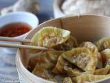 Jiaozi crevettes et chorizo (raviolis chinois)