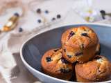 Muffins aux myrtilles (recette facile et rapide)