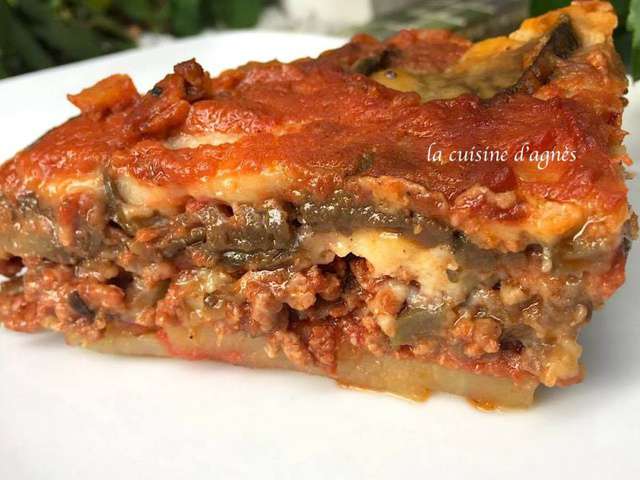 Recettes de Moussaka et Pomme de terre