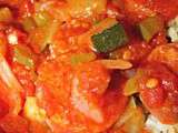 Mijotée de légumes au chorizo - un tour en cuisine