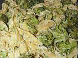 Tagliatelles au brocoli sauce boursin cuisine