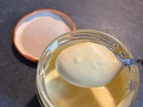 Mayonnaise express au mixeur plongeant