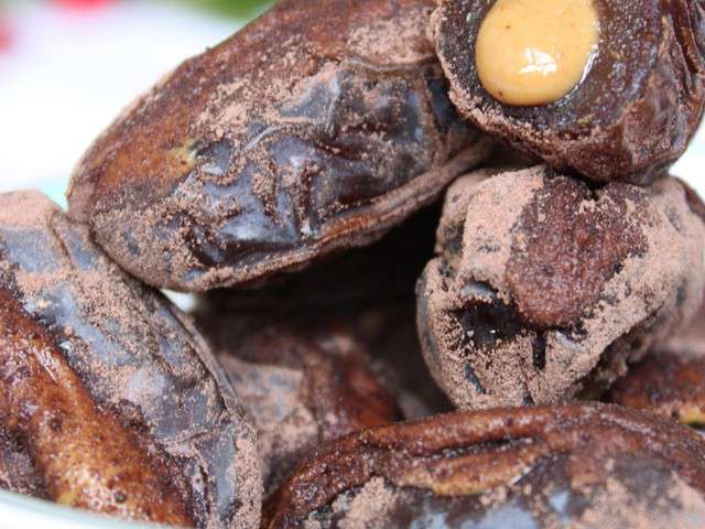 Carrés fondants au beurre de cacahuètes - Healthy Alie