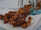 Granola chocolat et beurre de cacahuète (muesli)