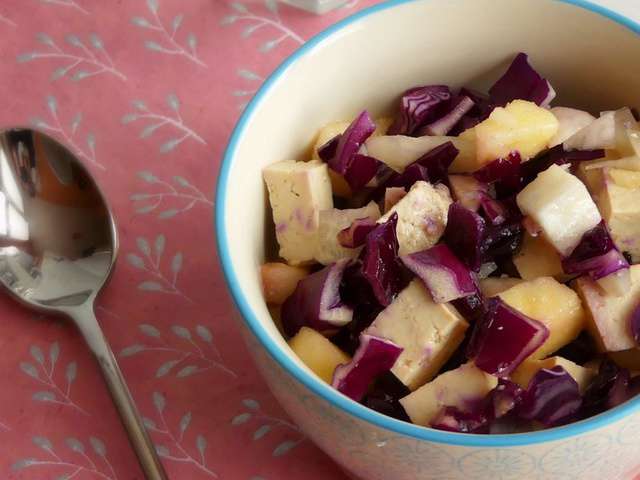 Les Meilleures Recettes De Salade De Chou Rouge Et Noisette