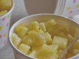 Tartare d'ananas à la vanille