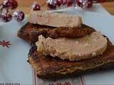Toast de foie gras au pain d'épices façon pain perdu (Marque Repère)