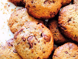 Cookies au chocolat et pralin