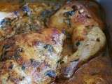 Poulet crémeux rôti au four pieczony kurczak w kremowym sosie