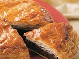 Galette des Rois fourrée au chocolat