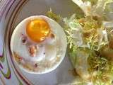 Tartelettes aux lardons et aux œufs (moule grand rond)