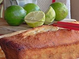 Cake au citron vert