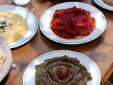 Fatteh libanais pour un apéritif sous la tonnelle