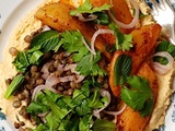Houmous, lentilles & pommes de terre
