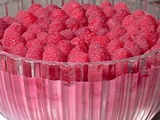 Mousse de framboises aux biscuits de Reims