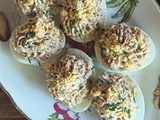 Œufs mimosa aux sardines à l'huile