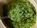 Pesto de persil et noix