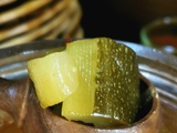 Pickles de courgettes à l'aigre-doux