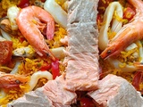Riz sauté façon paëlla au saumon