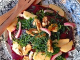 Salade de betteraves acidulée
