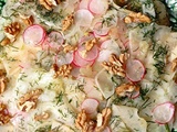 Salade de fenouil aux radis
